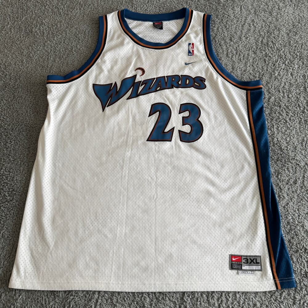 Vintage Nike Michael Jordan NBA Washington Wizards Swingman Jersey Men's 3XL